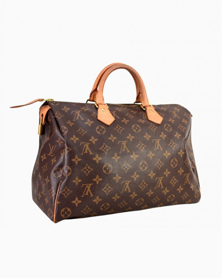 Bolsa Louis Vuitton Original Speedy 35 Monograma feminina